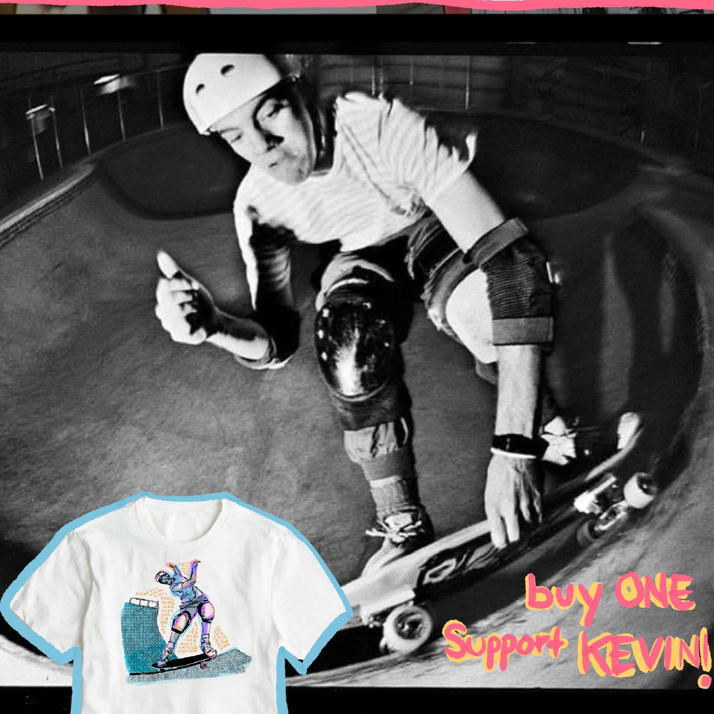 Kevin Wilkins Fundraiser tee