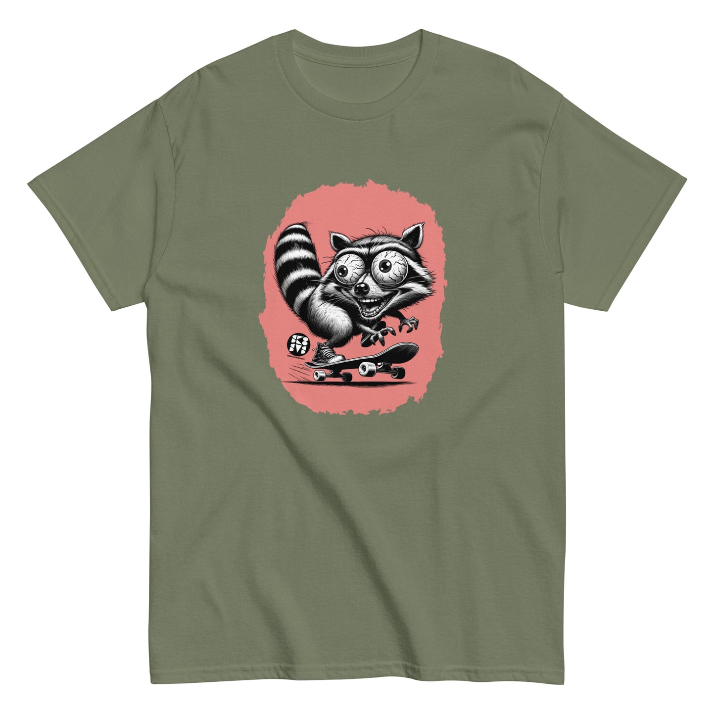 Mongo Raccoon tee