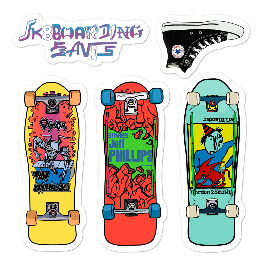 Sk8SVS Sticker Sheet 2