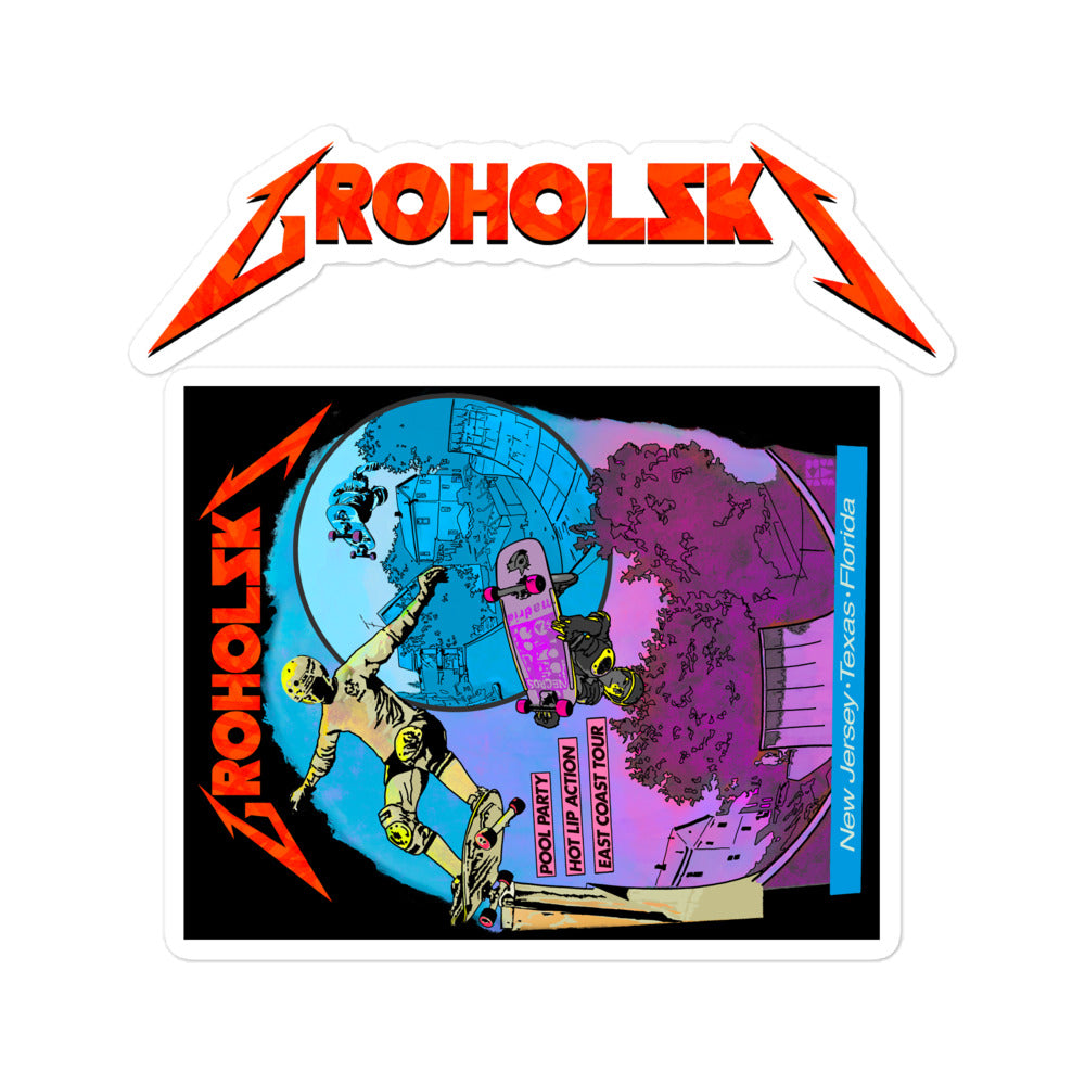 Groholski Grind for Life Stickers