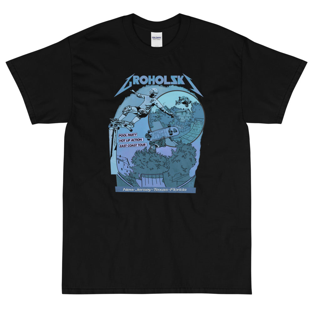 Groholski Grind for Life black T