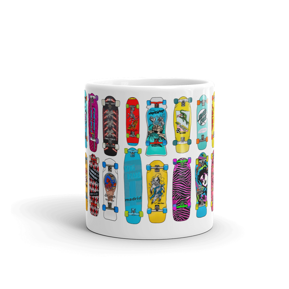 Mid 80s Skateboards 2.0 Mug