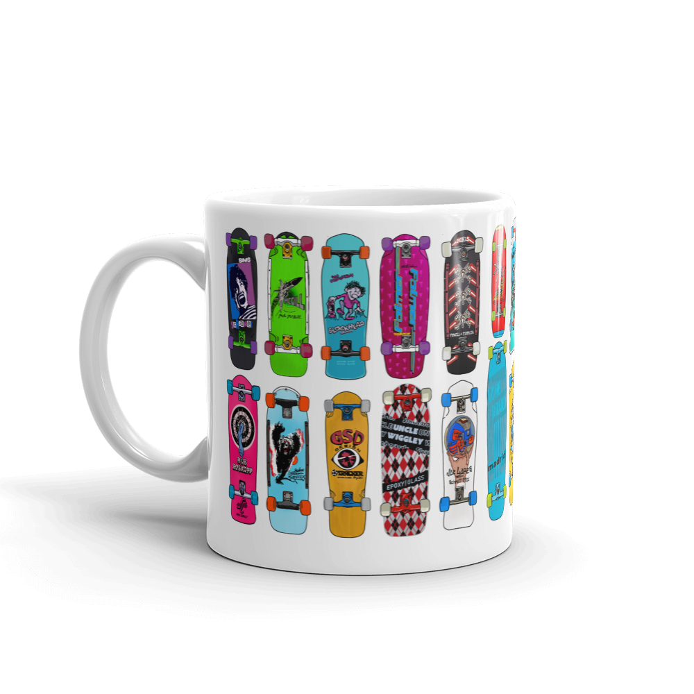 Mid 80s Skateboards 2.0 Mug