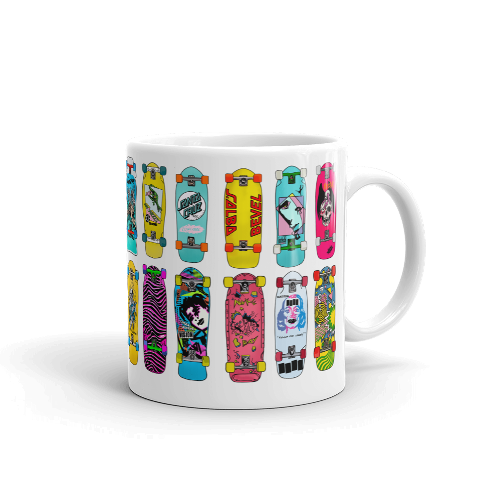 Mid 80s Skateboards 2.0 Mug