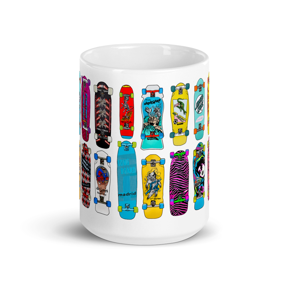 Mid 80s Skateboards 2.0 Mug