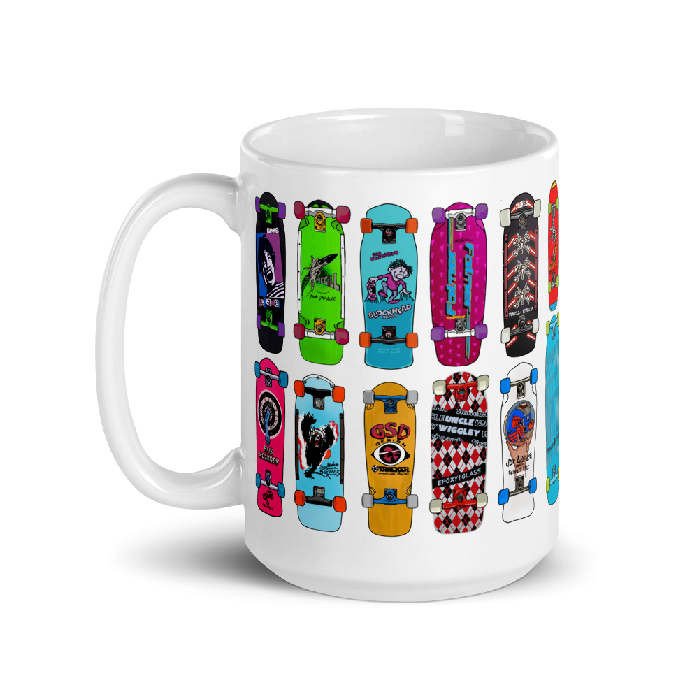 Mid 80s Skateboards 2.0 Mug