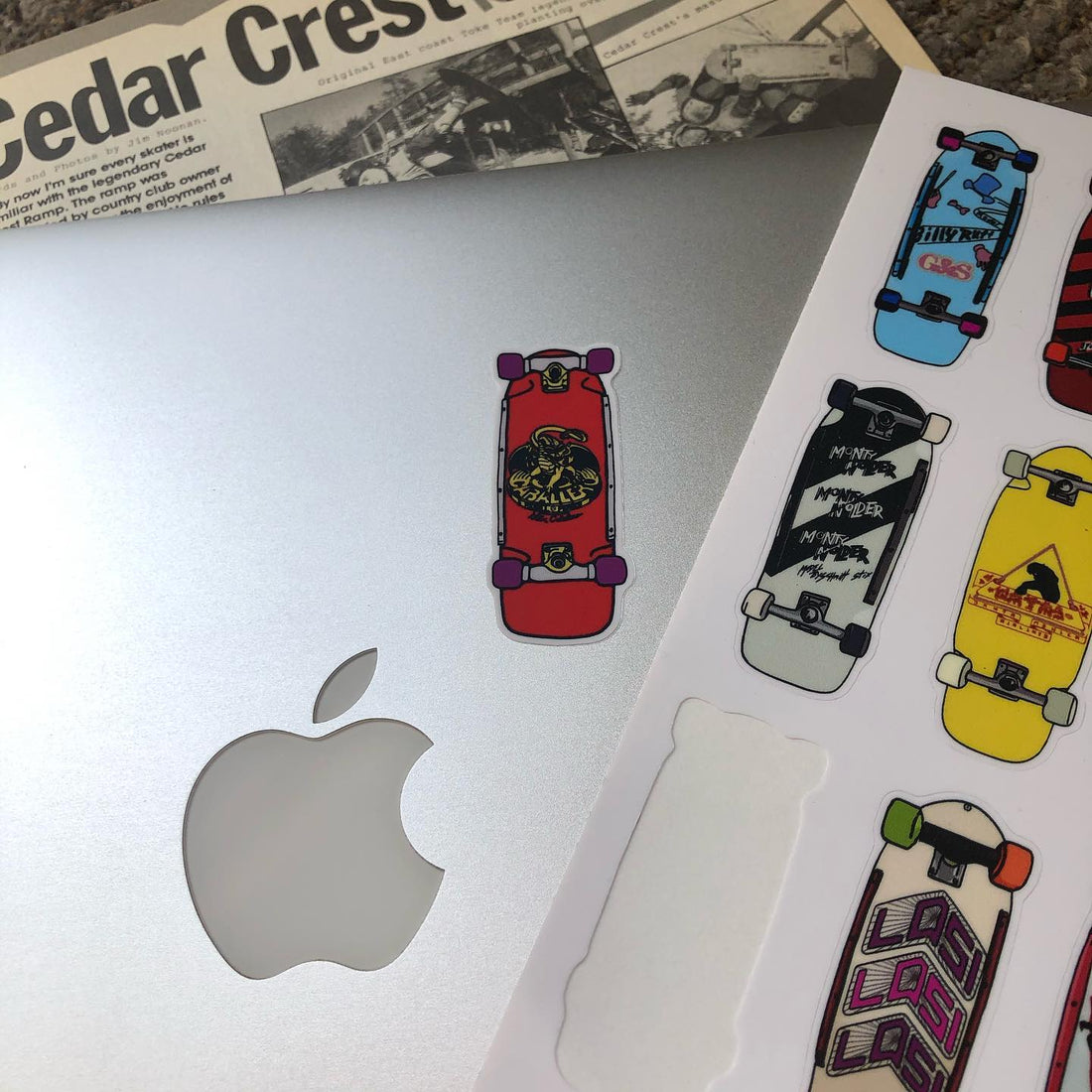 Coming Soon!
Mid-80s Skateboards Sticker Sheets!...